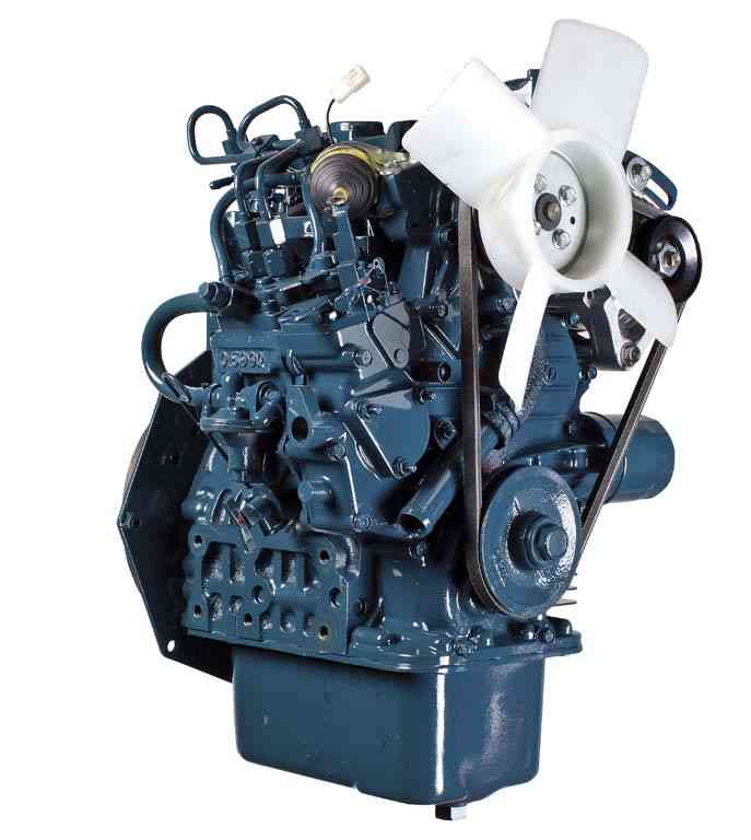 Дизельный двигатель Kubota Z602