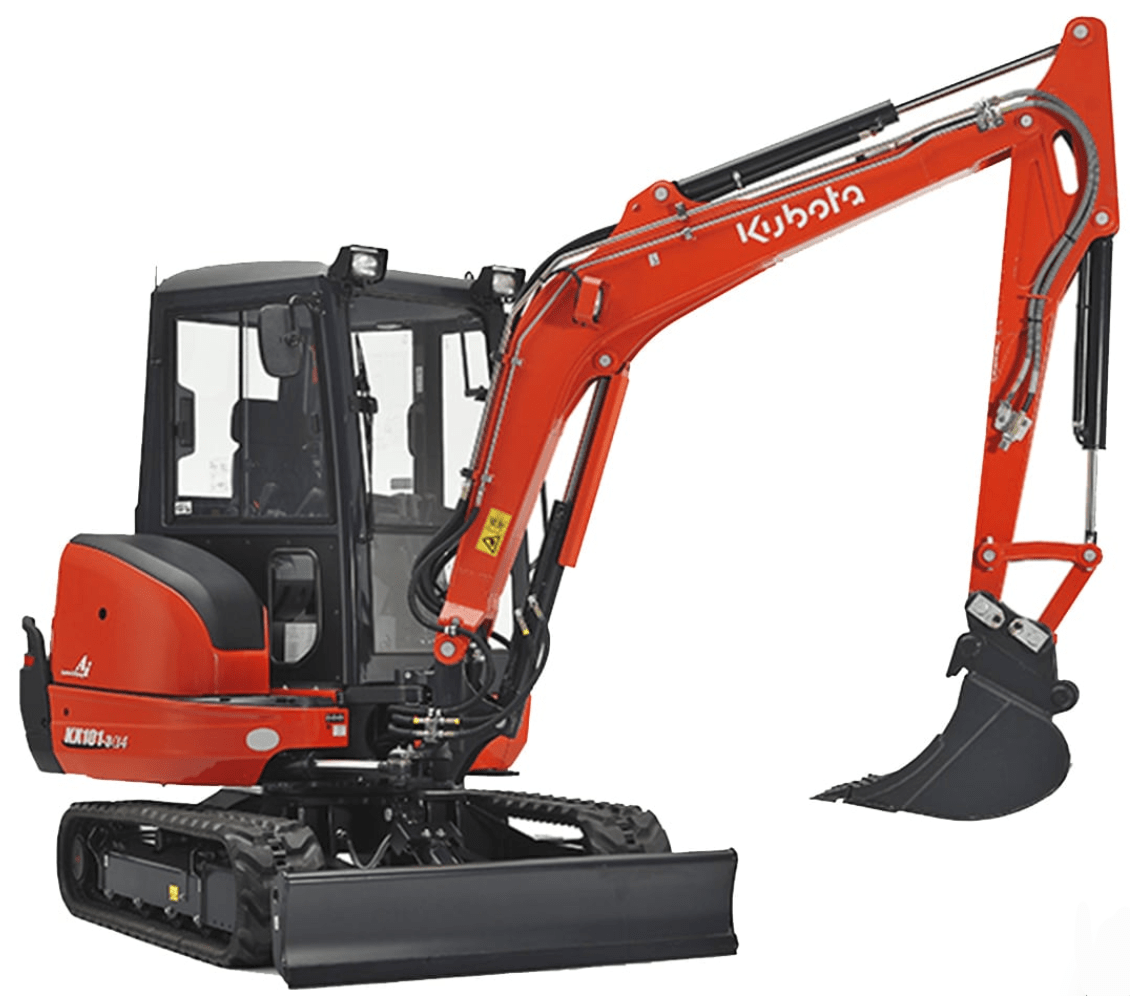 Мини-экскаватор Kubota KX101-3a4