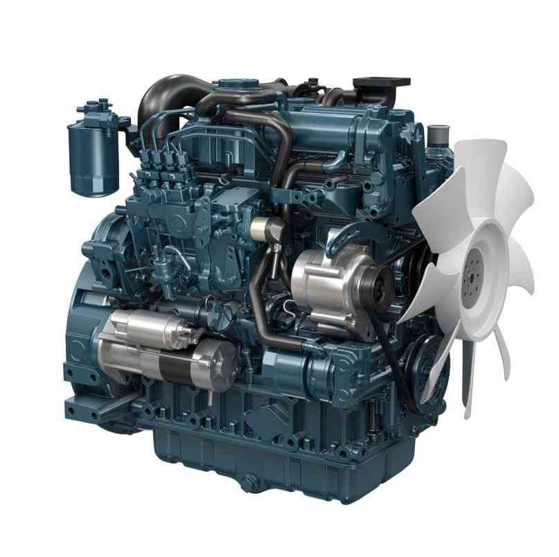Дизельный двигатель Kubota V2607 DI-T