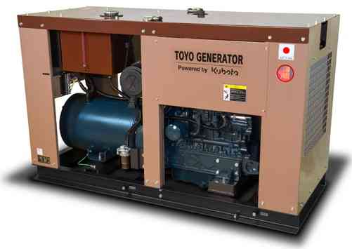 Дизельный генератор Kubota TG-30SPC
