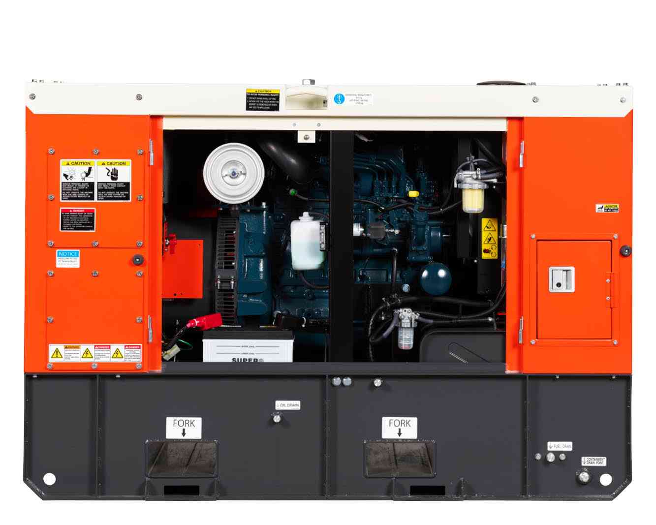 Дизельный генератор Kubota SQ-15TC