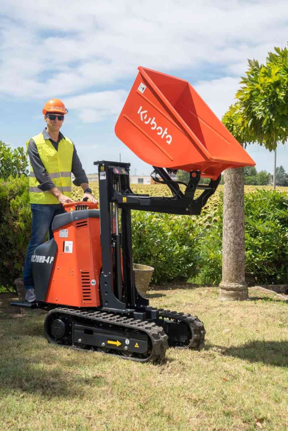 Бульдозер Kubota KC70HD-4 P