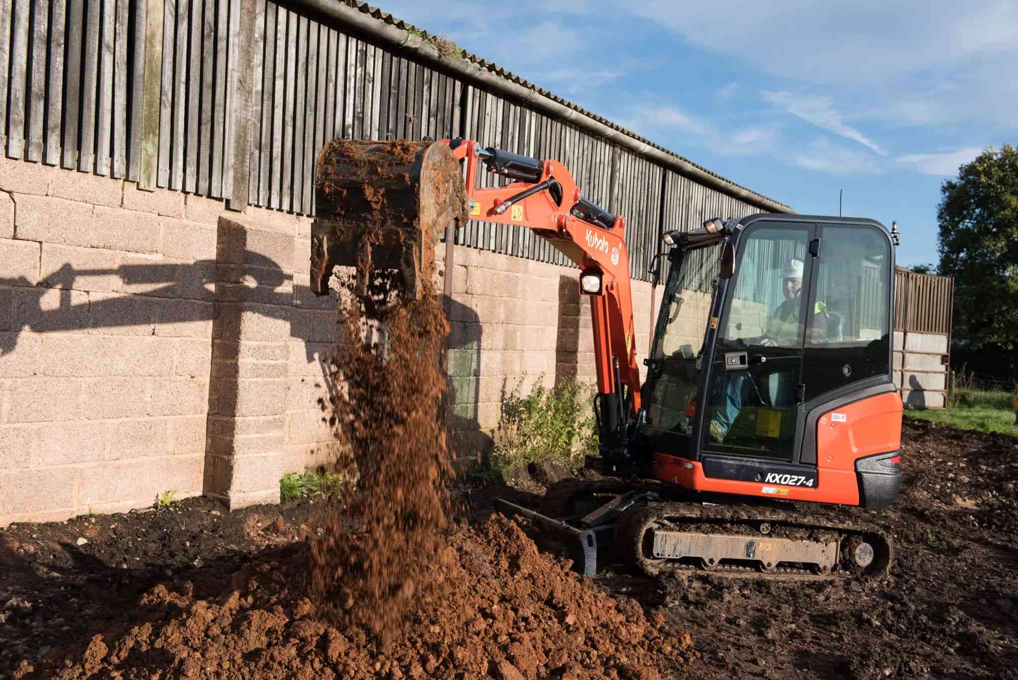 Мини-экскаватор Kubota KX027-4