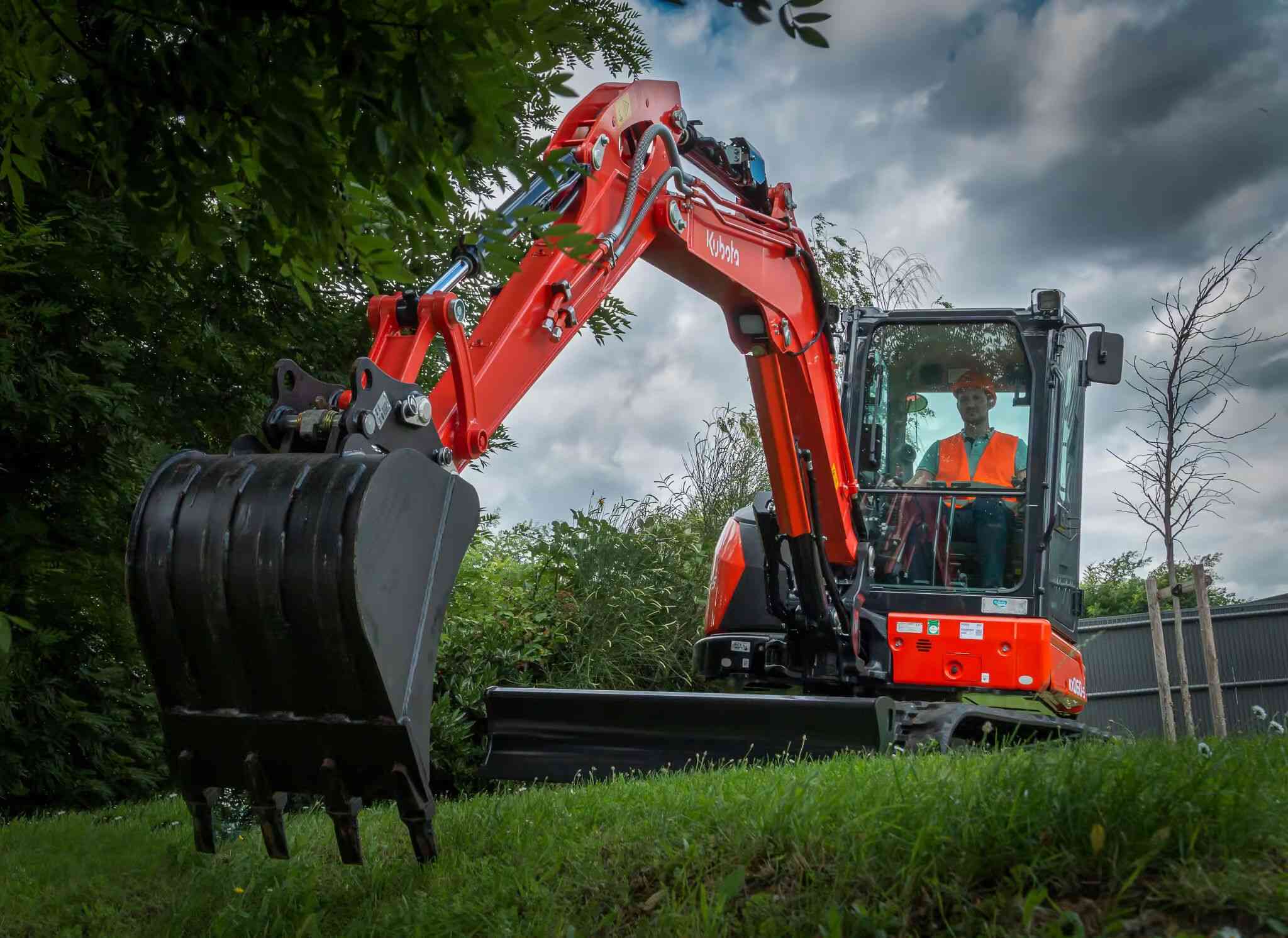 Мини-экскаватор Kubota KX060-5