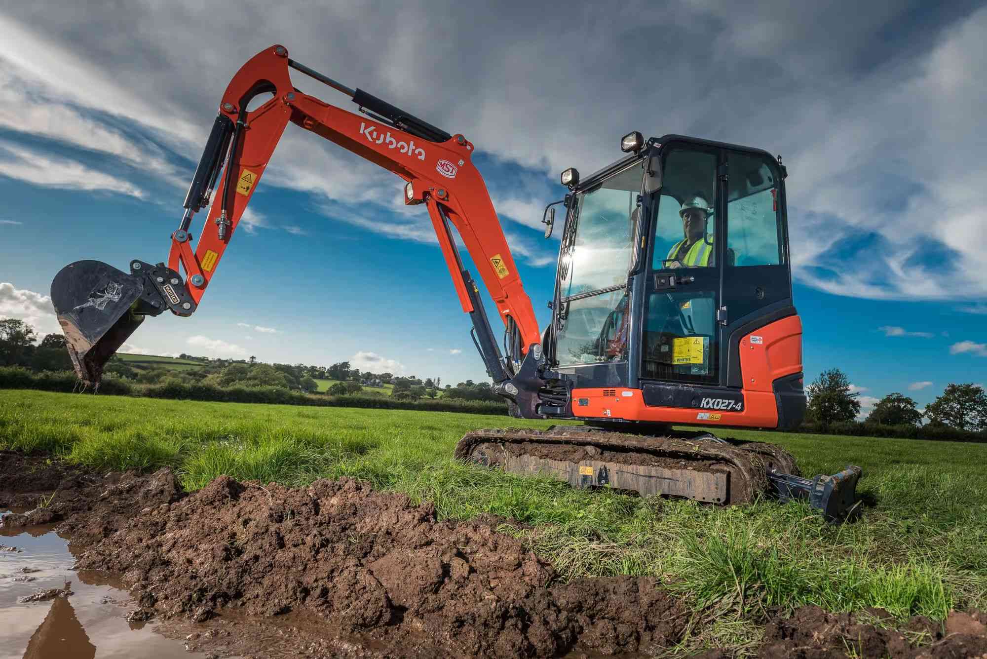 Мини-экскаватор Kubota KX027-4