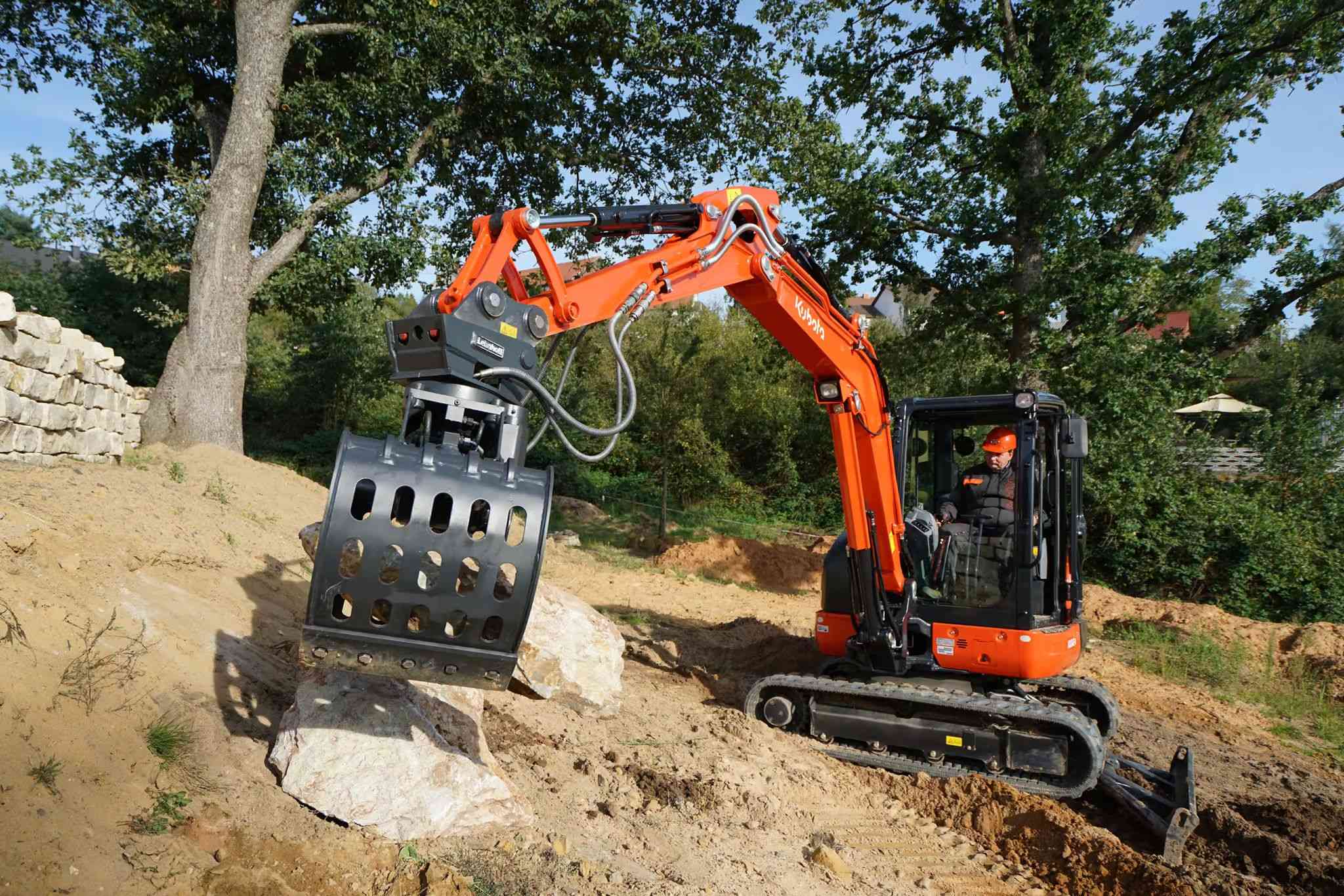 Мини-экскаватор Kubota KX042-4α