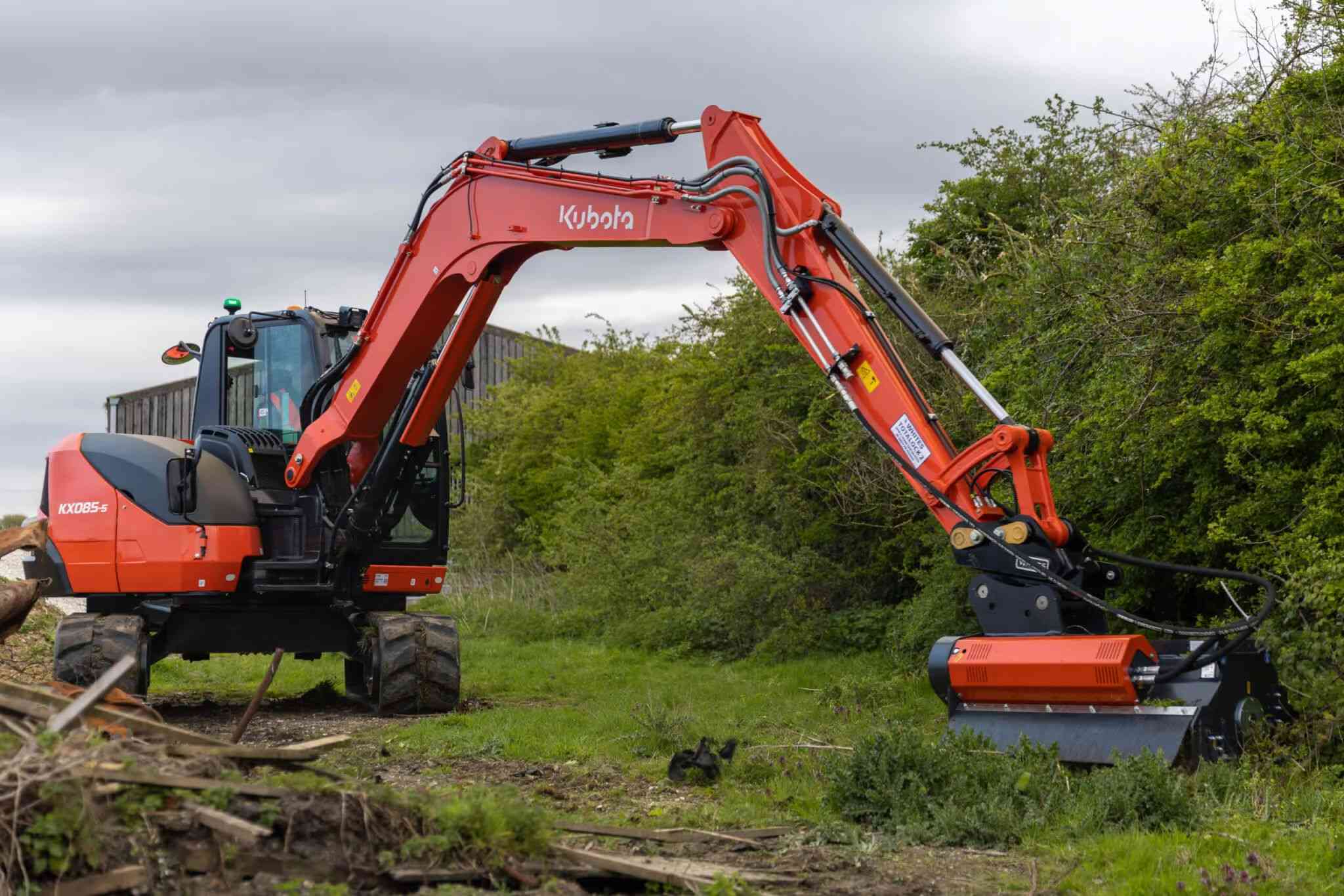 Мини-экскаватор Kubota KX085-5 (MONO)