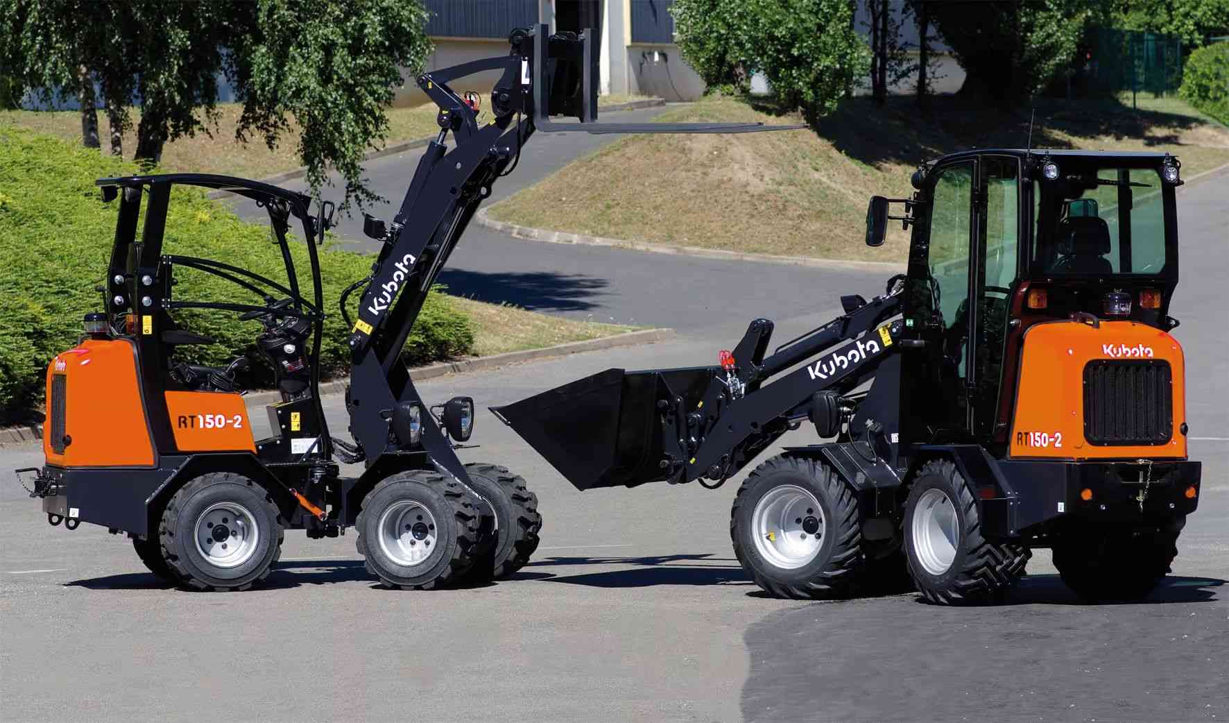 Колесный погрузчик Kubota RT150-2