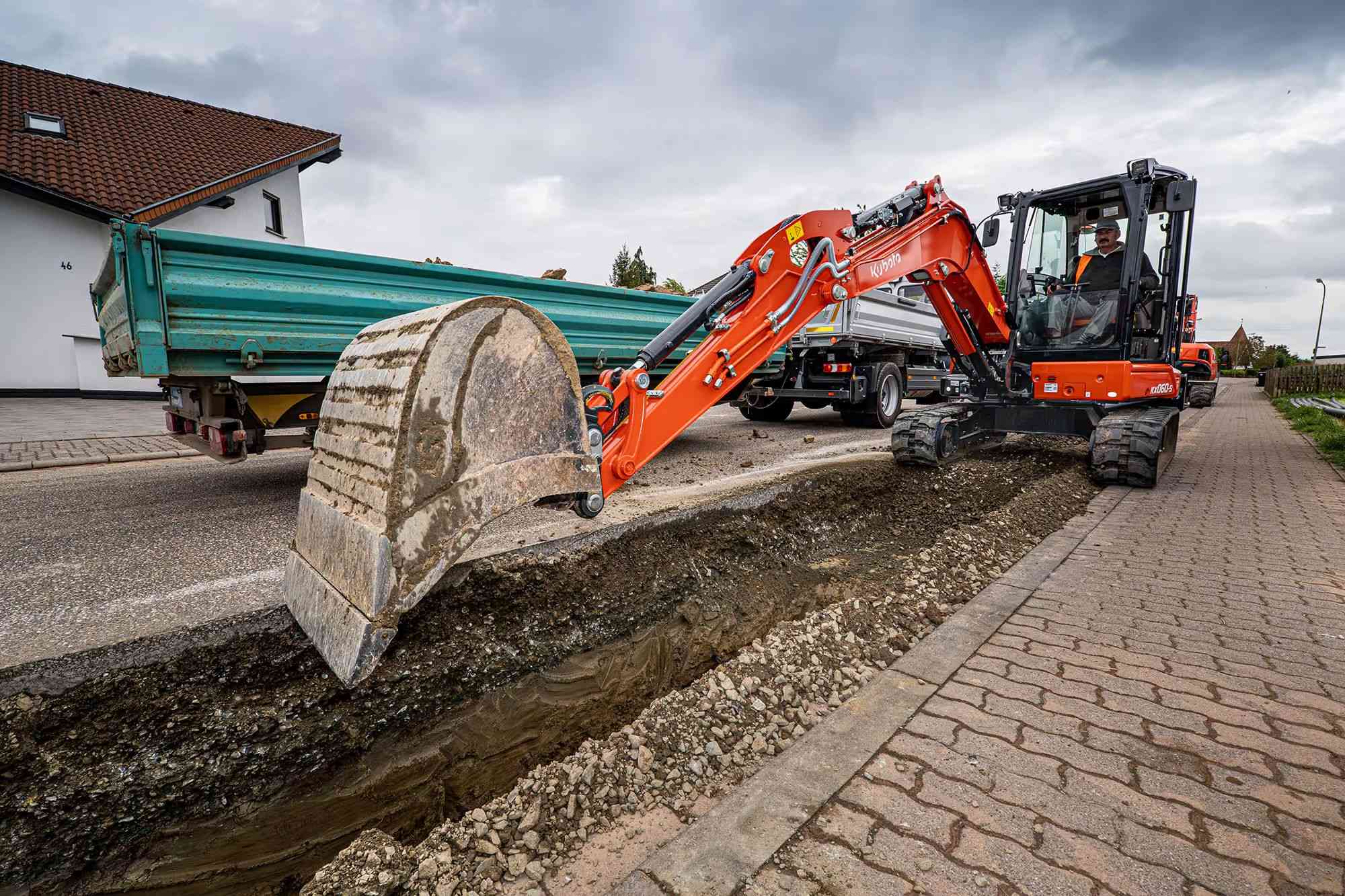 Мини-экскаватор Kubota KX060-5