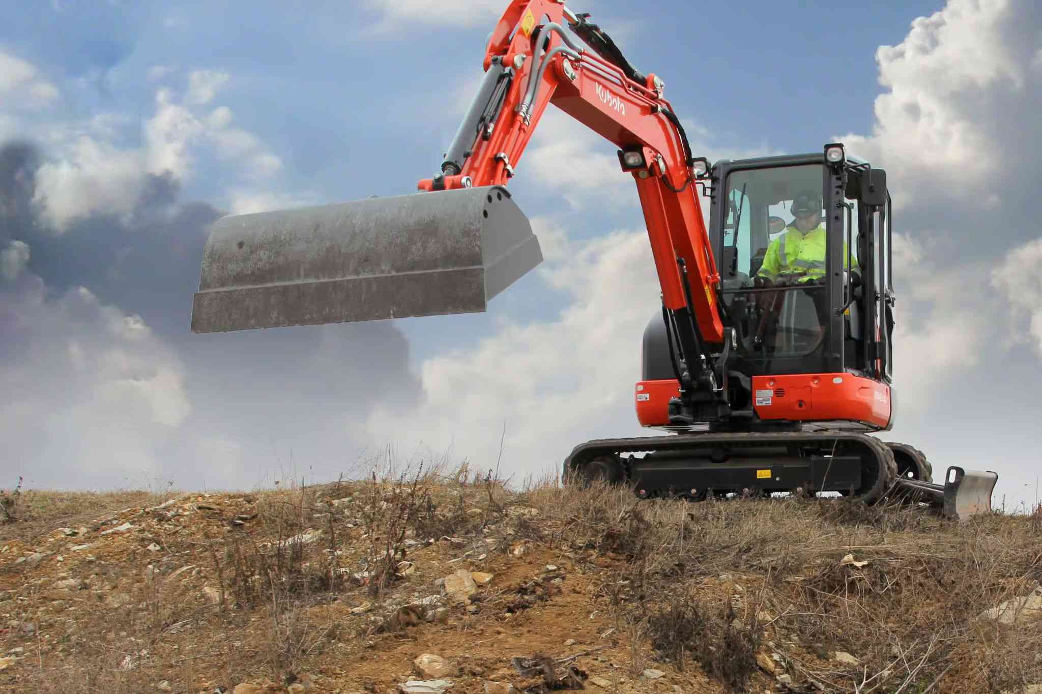 Мини-экскаватор Kubota KX042-4α