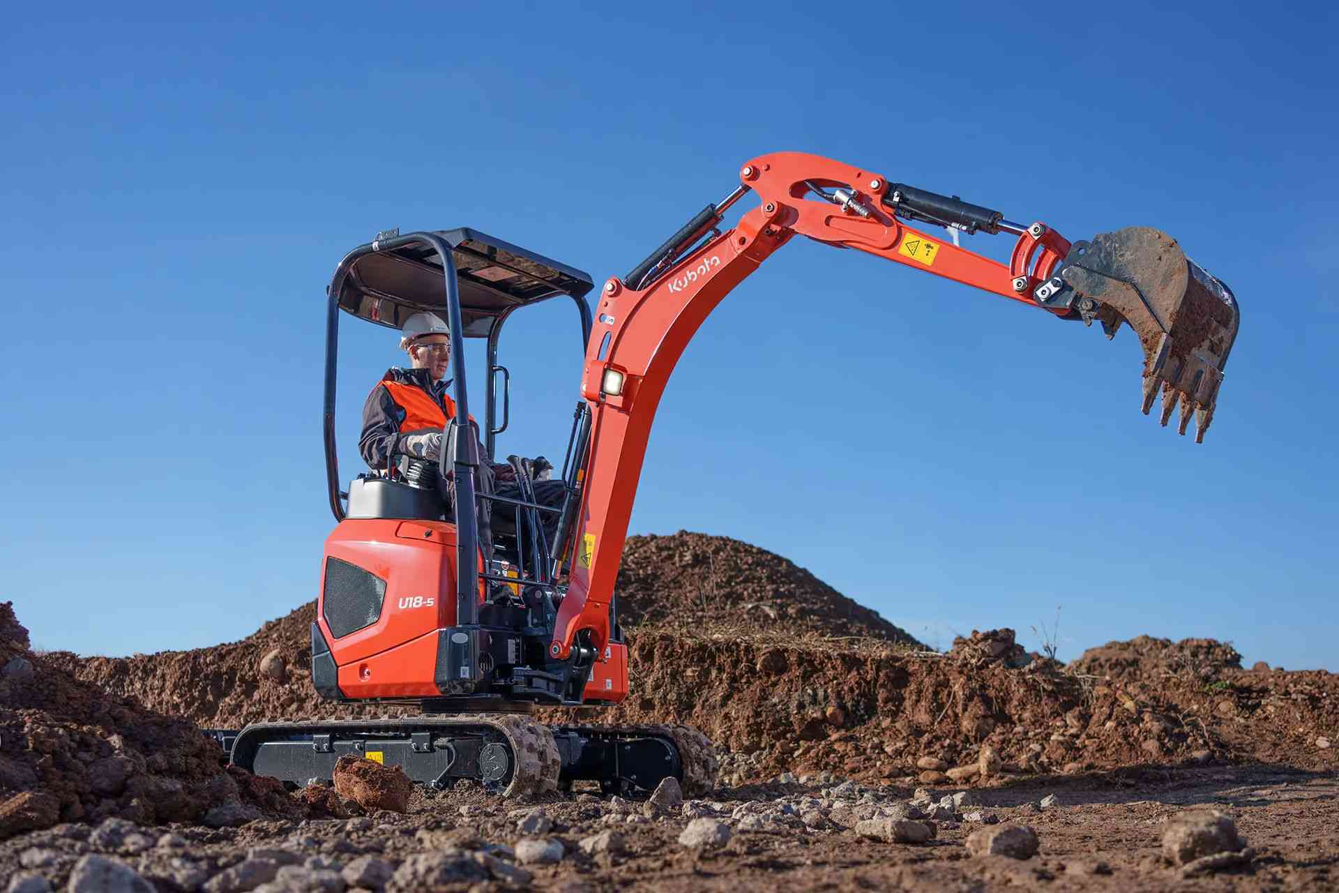 Мини-экскаватор Kubota U18-5