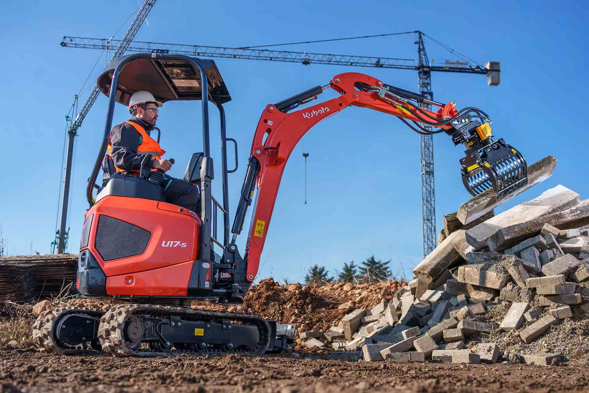 Мини-экскаватор Kubota U17-5